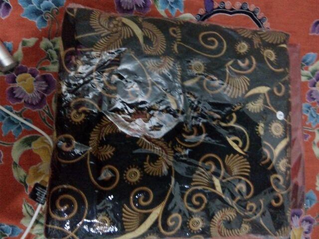 Couple Batik Maxi Dress Gamis Brokat Anami Sarwendah Bidara 074