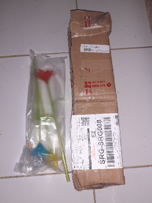 Bunga Sedotan - Bunga Dari Sedotan - Bunga Plastik - Kerajinan Tangan