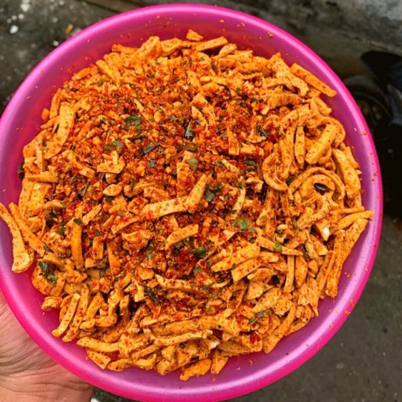 BASRENG VIRAL 500 GRAM | BAKSO GORENG PEDES DAUN JERUK | CEMILAN VIRAL-3