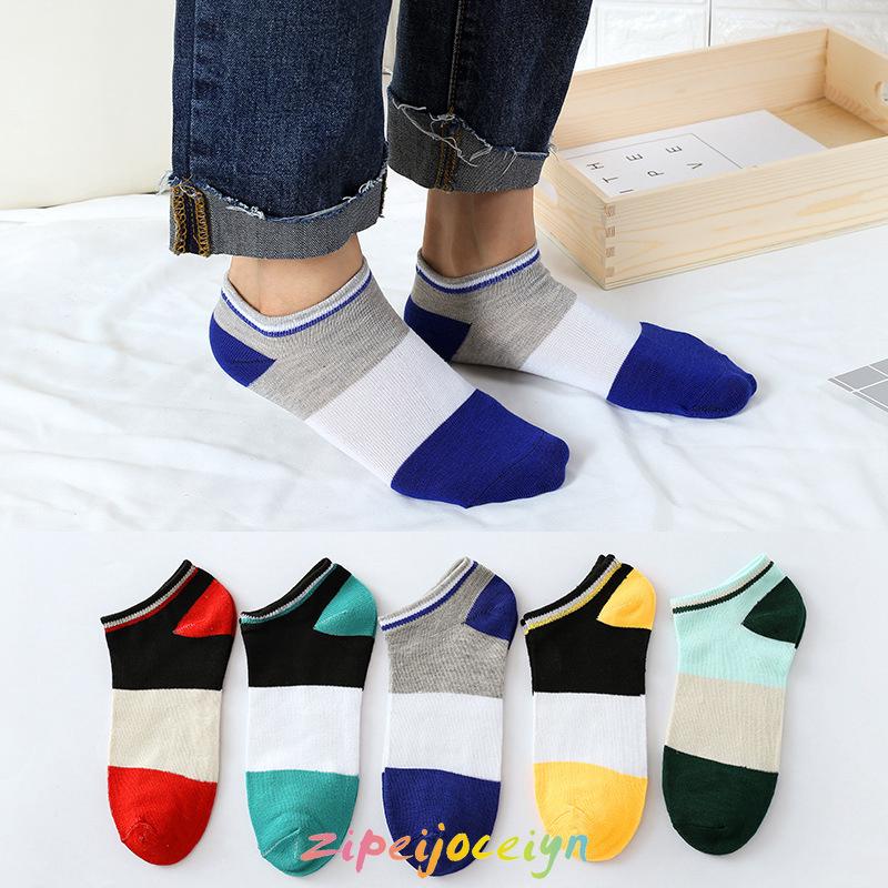  Kaos  Kaki Pria Model Korea  Sport Invisible Motif  Garis 