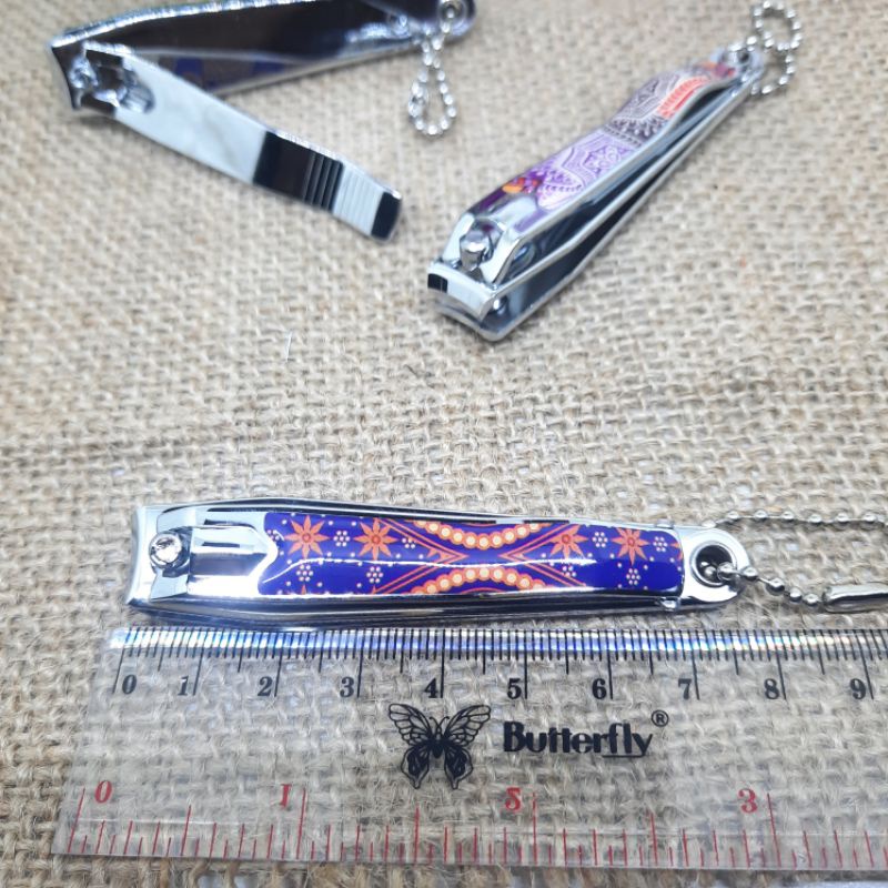 Gunting Kuku Motif Batik Besar Nail Clipper Best Quality