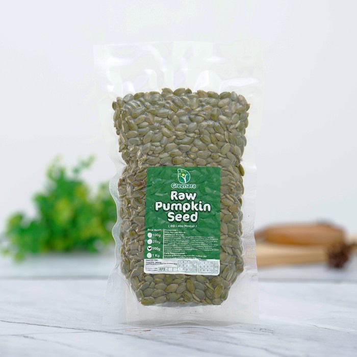

Q20121Sa Pumpkin Seed 500Gr / Biji Labu Camilan Sehat / Pepita Dw501Sqss