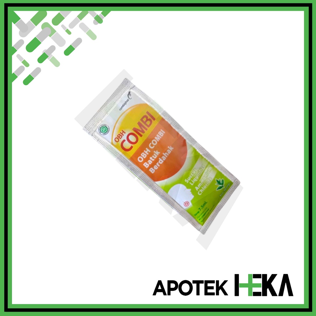 OBH Combi Sachet isi 1 Sachet - Obat Batuk Berdahak (SEMARANG)