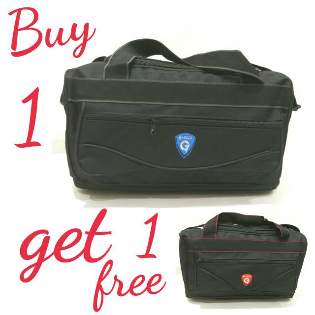 Promo Buy 1 Get 1 Tas Travel Bag Susun Tas Pakaian