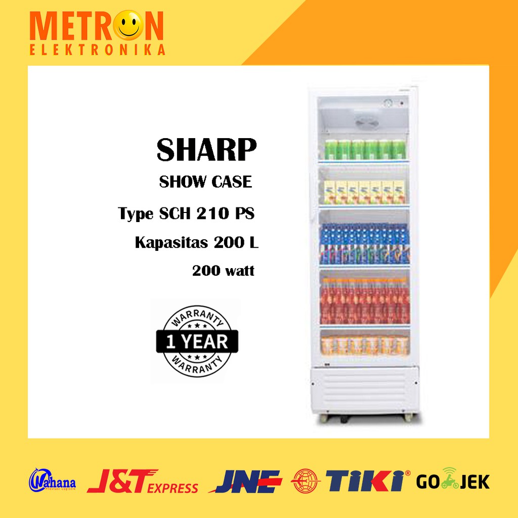 SHARP SCH 210 PS / SHOWCASE 210 LITER / SCH210PS