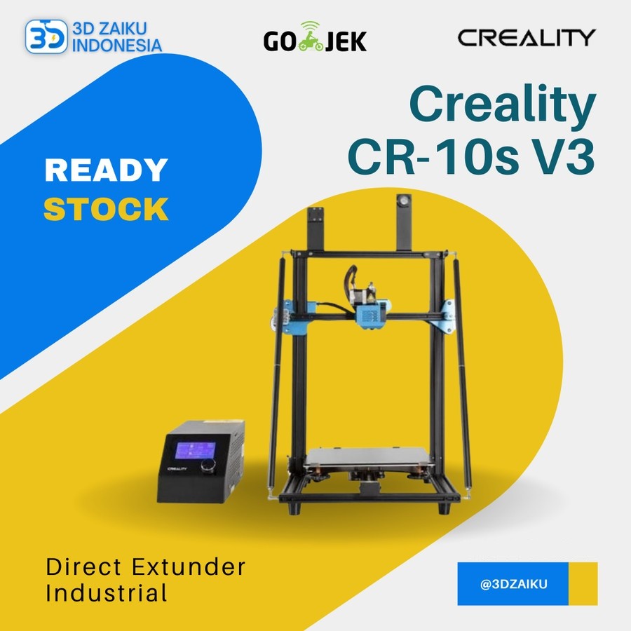 Original Creality CR-10S V3 Direct Extruder Industrial 3D Printer