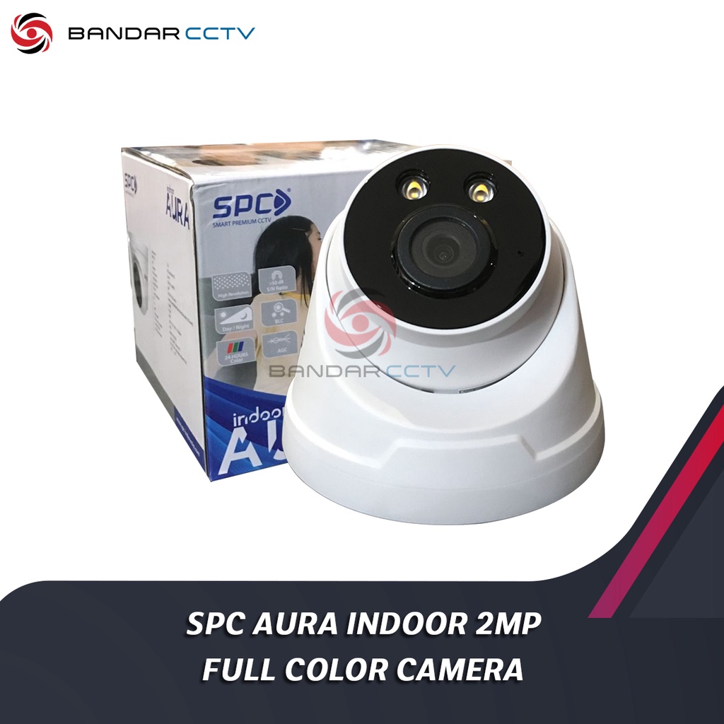 SPC Aura CCTV Indoor 2MP Full Color Camera