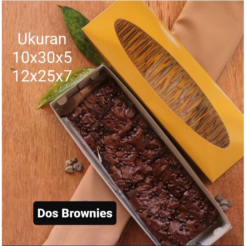 

Box brownies gold mika Dus brownies kuning emas