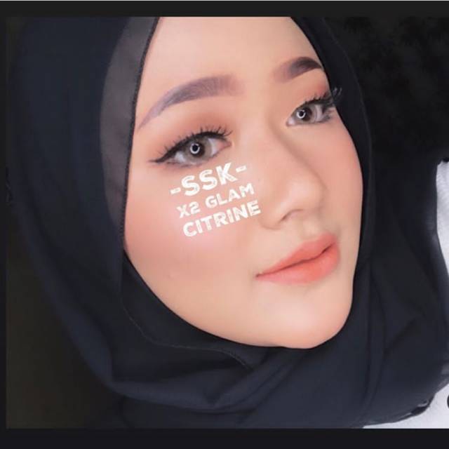 X2 Glam Citrine Softlens