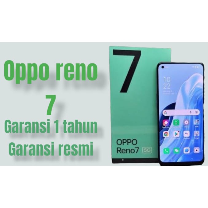 Hp Oppo terbaru Reno7 5G RAM 8GB