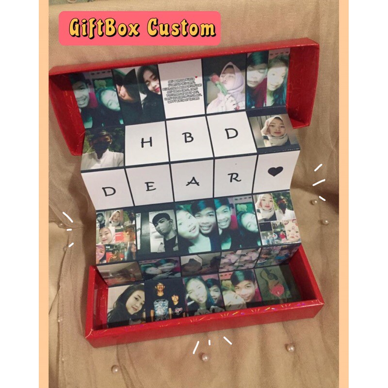 

giftbox photobox custom hadiah ulang tahun | hadiah wisuda