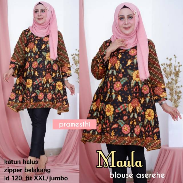 Maula blouse aserehe jumbo