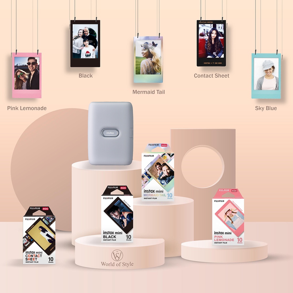 [READY] JASA PRINT FOTO/CETAK FOTO POLAROID INSTAX MINI LINK (FUJIFILM ASLI) - BTS BUTTER (LIMITED) 