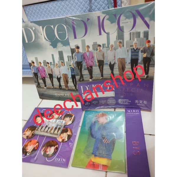 READY STOK Sharing BTS DICON Behind Japan Special Edition