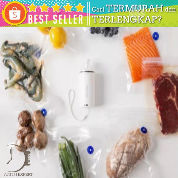 REELANX Handheld Pompa Vacuum Sealer Makanan Food Packing Machine - H1 - White