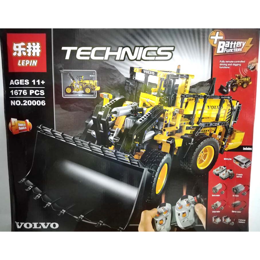 lego technic volvo wheel loader