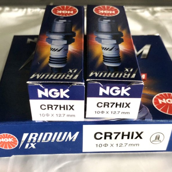 Busi NGK iridium CR7HIX Supra,grand,fitnew,revo,vega &amp; jupiter, smash nouvo KLX 150