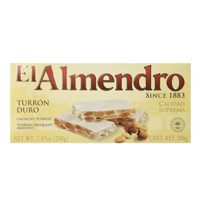 

jual EL ALMENDRO CRUNCHY ALMOND TURRON DURO - FROM SPAIN