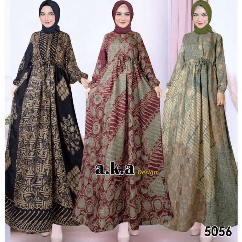 Gamis batik Aka