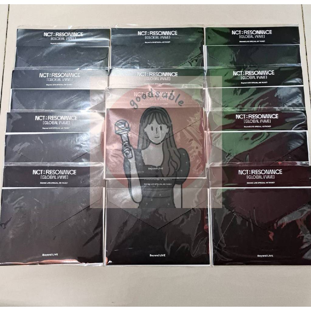 [Ready Stock] AR Ticket NCT2020 Resonance Beyond Live (Jeno, Haechan, Renjun, Jisung, dsb)