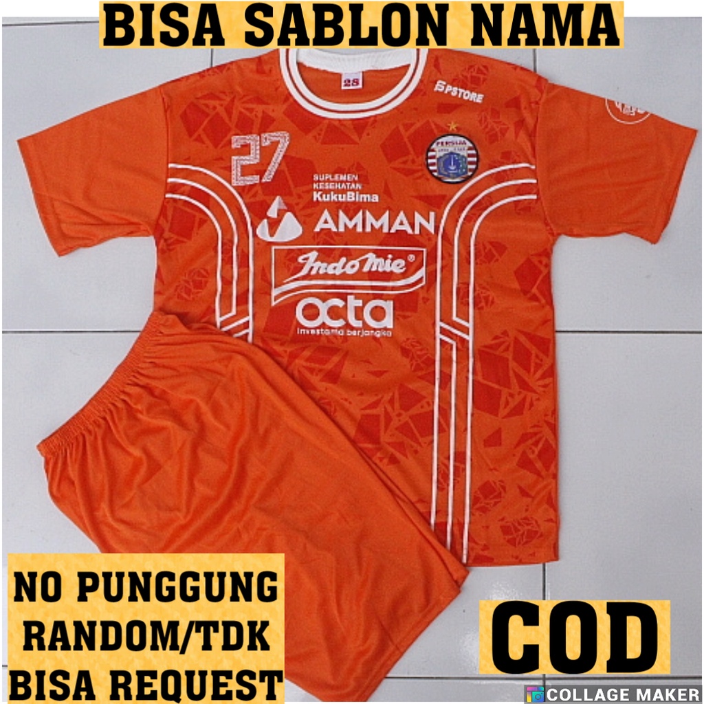 Setelan baju bola persija jakarta/thejak mania