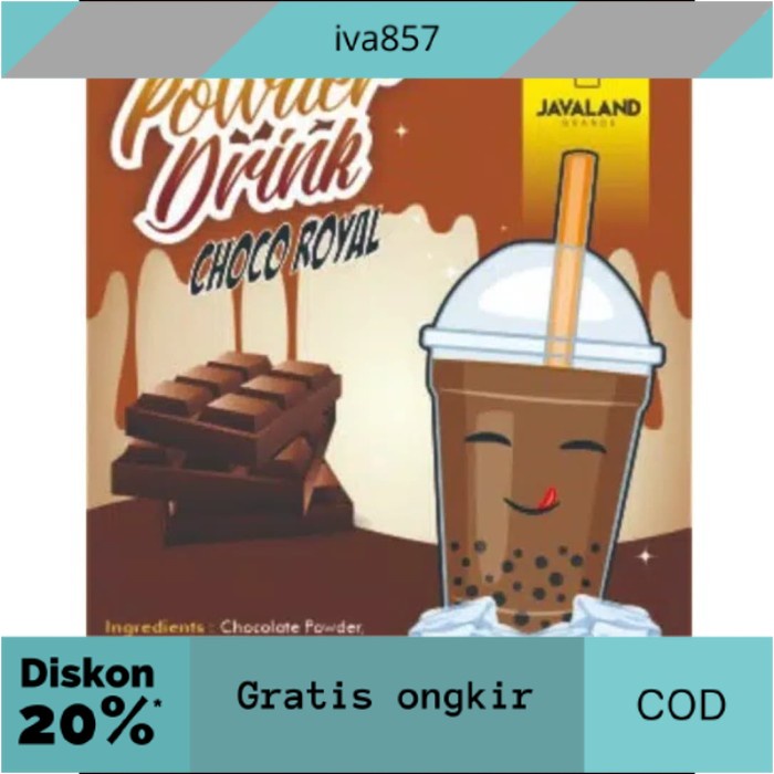 

PROMO BUBUK MINUMAN CHOCO ROYAL GRATIS ONGKIR