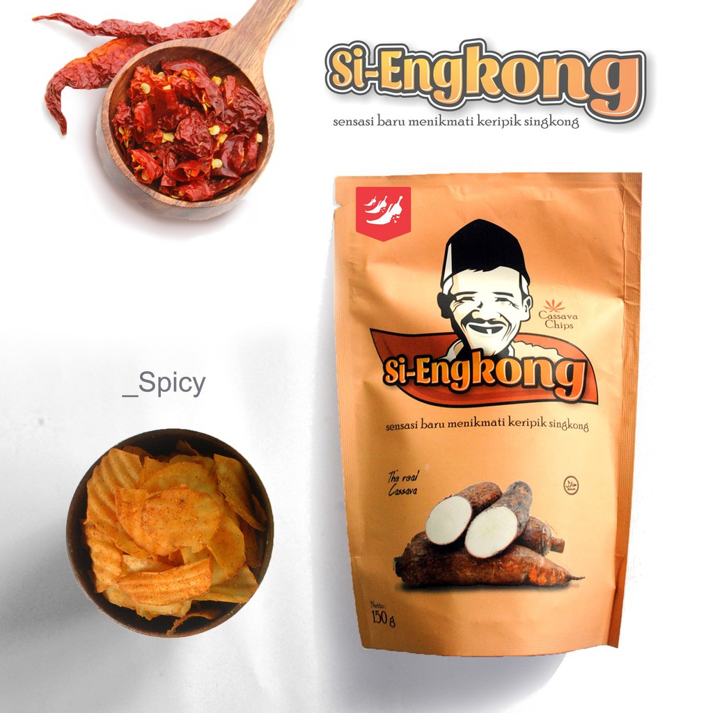 

Keripik Si Engkong Pedas Seuhaaah