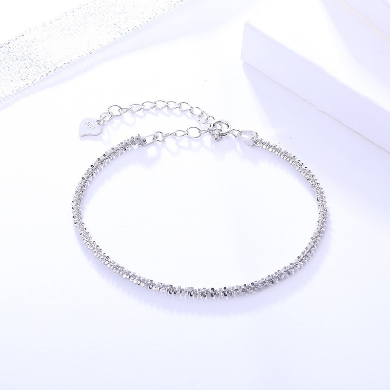 Gelang perak silver S925  asli untuk wanita / hadiah S925 GS015