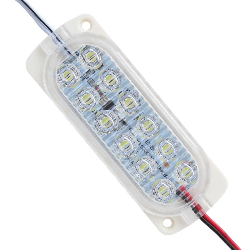 Lampu LED Strip Modul Module SMD 2835 12 Mata 2.4W 12V IP67 Waterproof