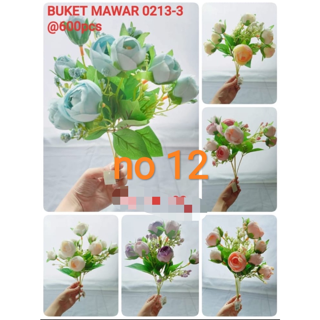 

bunga buquet plastik rizqi desember 2021
