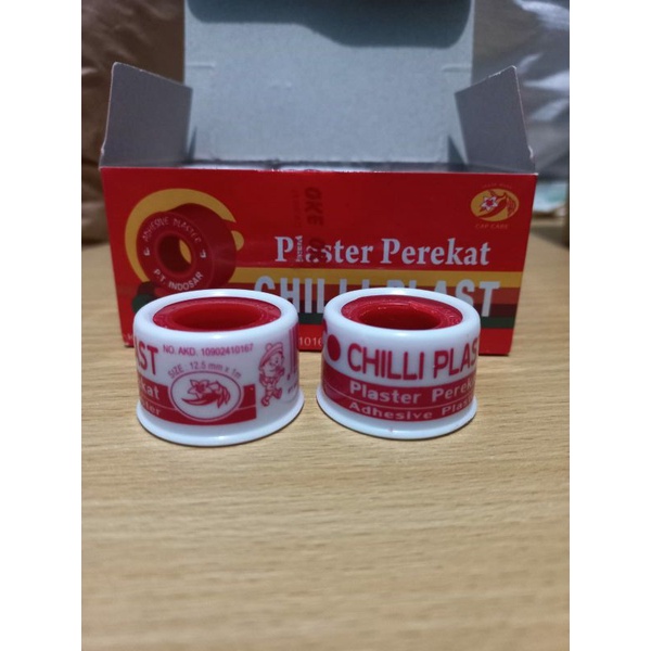 Plester rol perekat 1.25cm x 1m  plester roll kain1.25cmx1m plester gulung