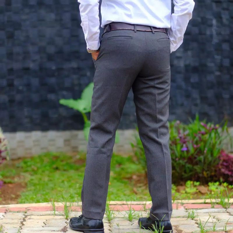 CELANA KANTOR SLIMFIT | FORMAL | KERJA | BAHAN WOOL size 27-38