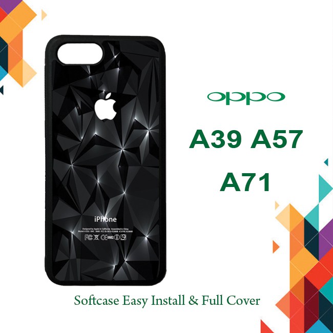 CU Phone Case Oppo A39 A57 A71 #AE31-016 Logo Iphone Oppo