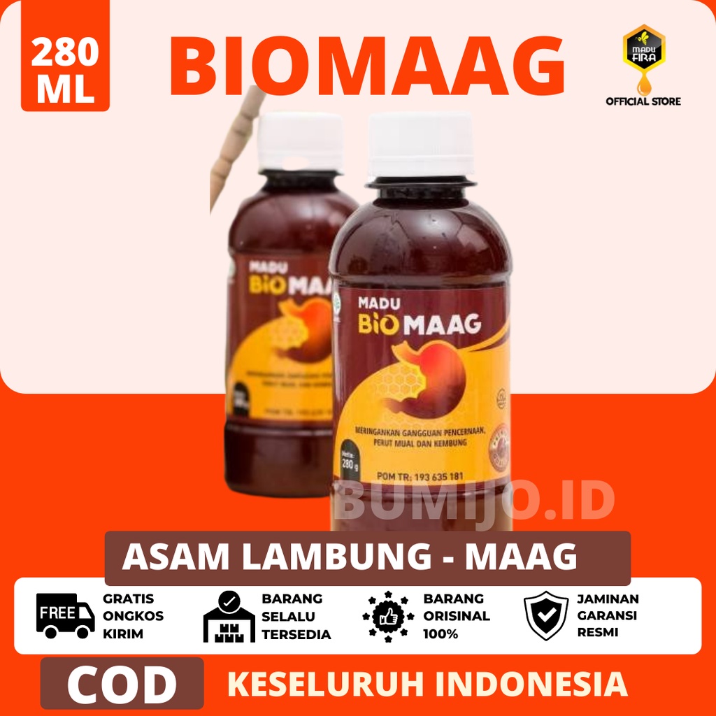 Jual Madu Biomaag Untuk Asam Lambung Asli Original Bio Maag Biomaagh