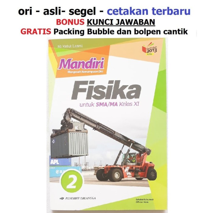 Buku MANDIRI FISIKA SMA Kelas 11 XI K13 Soal  Jawaban Kurtilas