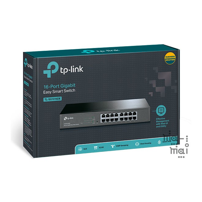 TP-Link Switch TL-SG1016DE 16-Port Gigabit Easy Smart Switch