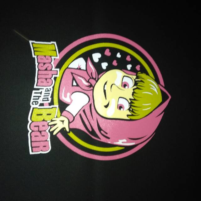 Kukit jok motor gambar Masha enmore