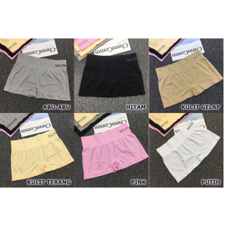 GO!CP031 Celana pendek Short Boxer korset Munafie Slimming Celana cd Wanita Korset cod