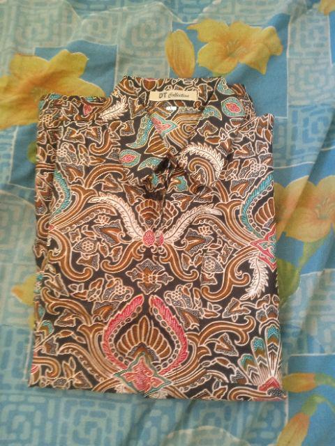 Cod - Kemeja Batik Pekalongan Pria / Cowok  Lengan Panjang