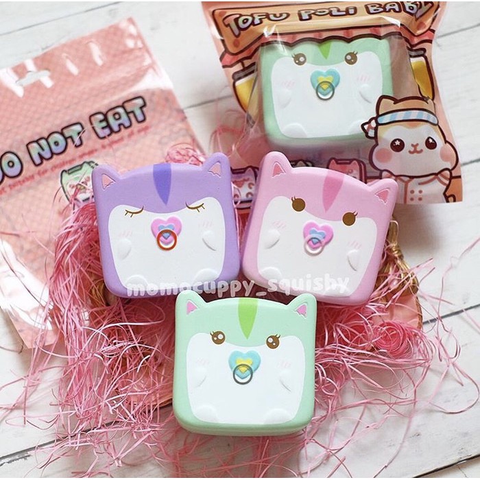 Squishy licensed tofu poli baby by popular boxes (squishy tahu hamster