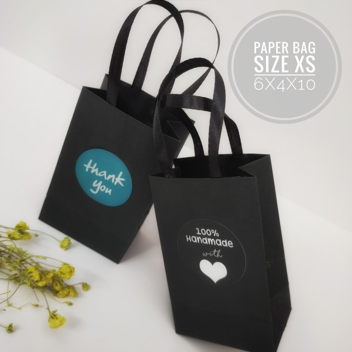 

NEW Mini Paper Bag Hitam - S