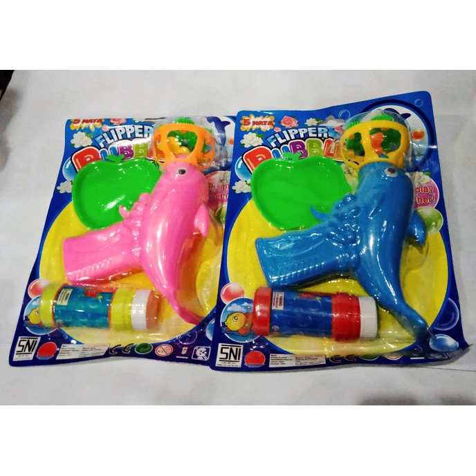 mainan anak bubble gun tembak 5 mata 9989xcbmur.6BB