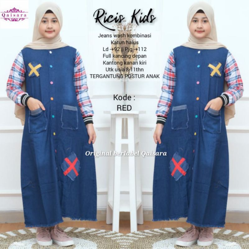 RICIS KIDS GAMIS MUSLIM ANAK BY QAISARA