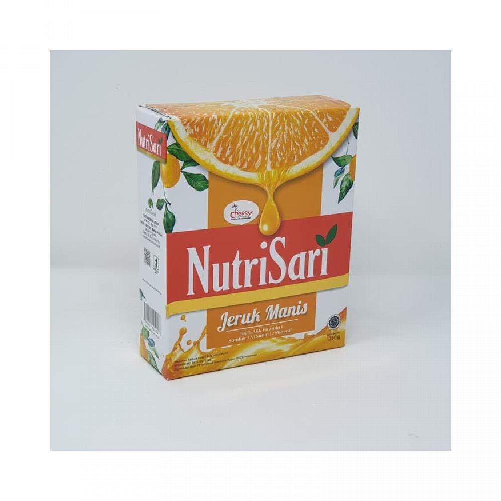 

Nutrisari Jeruk Manis 250gr - Minuman Serbuk Rasa Jeruk