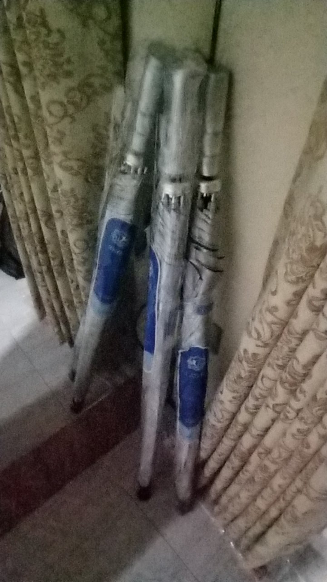 Payung Golf Jumbo Polos Silver Pelangi - Payung Mobil Besar Anti Uv