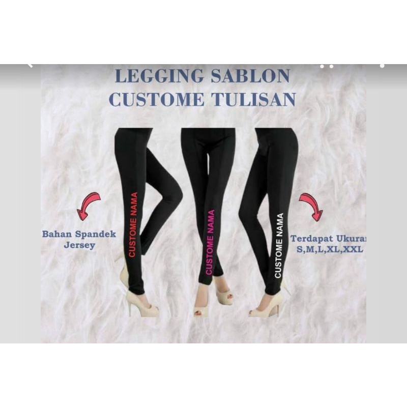 N2-LEGING DEWASA ZUMBA/AEROBIC/SABLON BISA COSTUM/LEGING MURMER