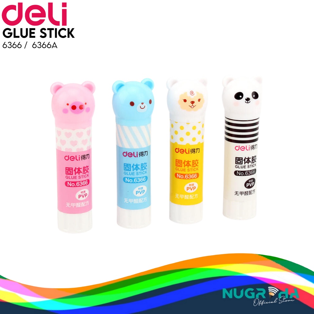 

LEM BATANG / GLUE STICK 9 GRAM LUCU KARAKTER DELI 6366