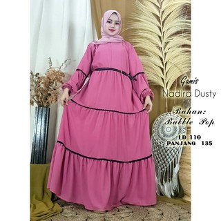 gamis nadira homeydress gamis sehari hari , gamis termurah ...