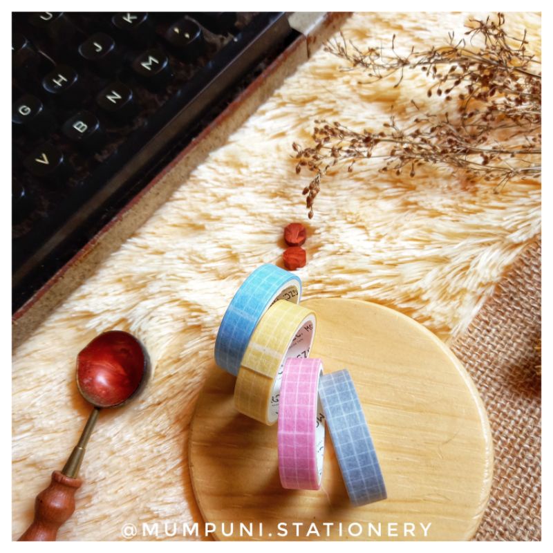

Basic Washi Tapes Colour Small Grid