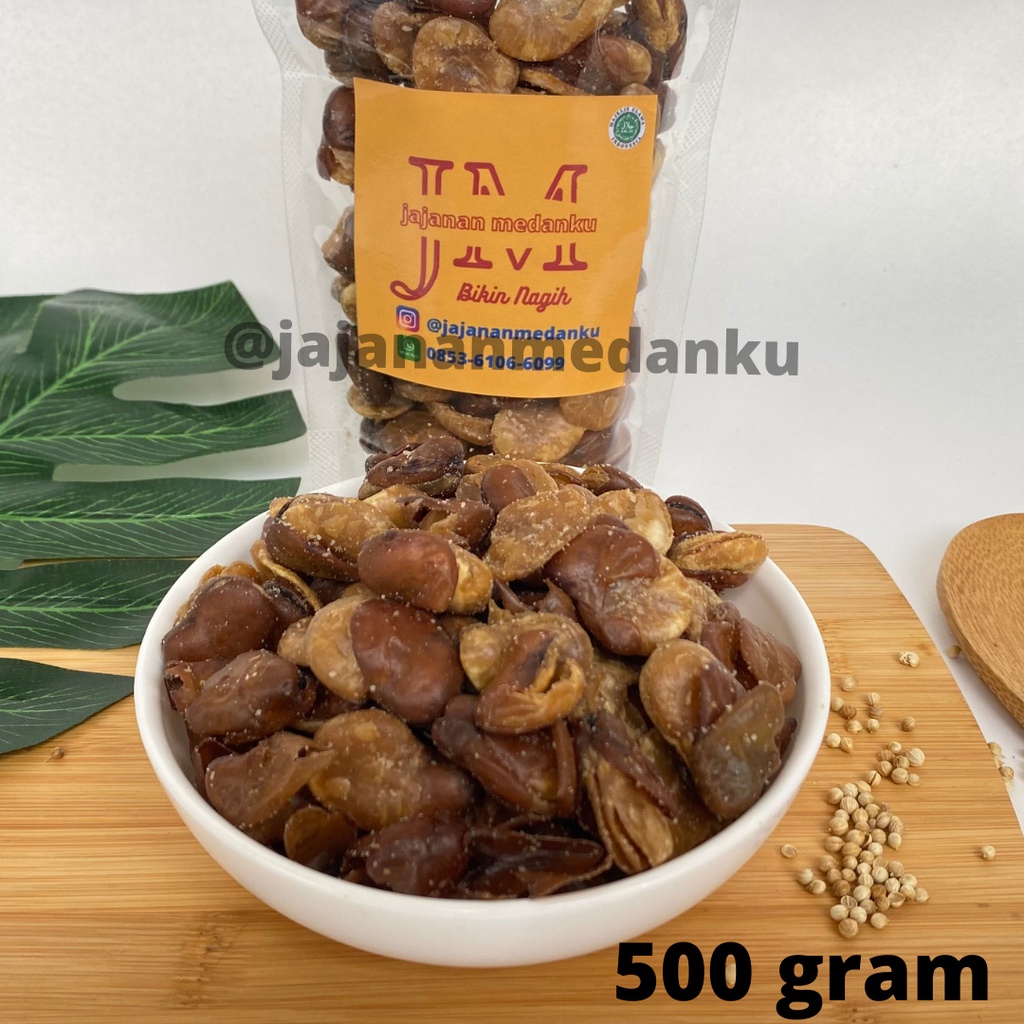 

Cemilan Kacang Mente Kacang Koro 500 Gr Snack Jajanan Medanku